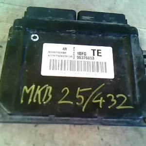 Gyors kiszállítás CHEVROLET KALOS Motorvezérlő egység ecu pcm modul 1.2 i, 8v bontott alkatrész