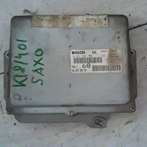 Vedd meg most CITROEN SAXO -99 Motorvezérlő egység ecu pcm modul bontott alkatrész