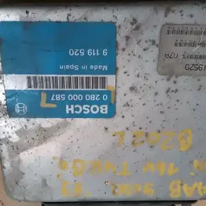 SAAB 9000 Motorvezérlő egység ecu pcm modul bontott alkatrész Azonnal elérhető