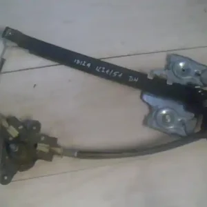 Akció SEAT IBIZA 99-02 Bal hátsó ablakemelő szerkezet mechanikus 5 ajtós 5 ajtós bontott alkatrész