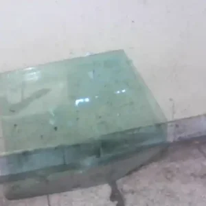 SEAT IBIZA 99-02 Bal hátsó ajtóüveg zöld (5 ajtós)bontott alkatrész Expressz szállítás