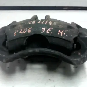 Szuper akció PEUGEOT 206 Jobb első féknyereg munkahengerrel hűtött tárcsához bontott alkatrész