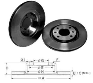 Legjobb ár VW PASSAT 93-96 Első féktárcsabontott alkatrész