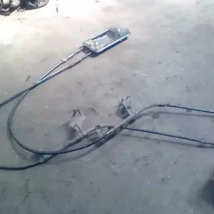 Outlet VW PASSAT 96.10-00.10 B5 Kézifék kötél bowdenpár bontott alkatrész