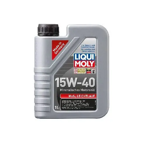 Liqui Moly MoS2 Leichtlauf LM2570 15W-40 spec. motorolaj 1L Gyors szállítás