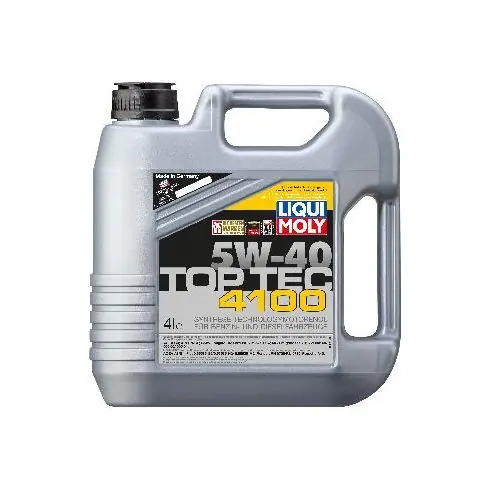 Liqui Moly Top Tec 4100 LM2195+9510 5W-40 motorolaj 5L Kihagyhatatlan ajánlat
