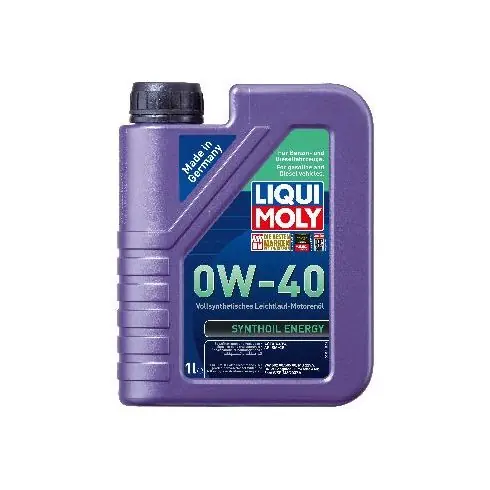 Kedvezményes ár Liqui Moly Synthoil Energy LM9514 0W-40 motorolaj 1L
