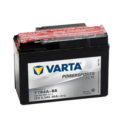 Varta 12v 3ah 30A AGM motor akkumulátor YTR4A-BS Kedvezmény