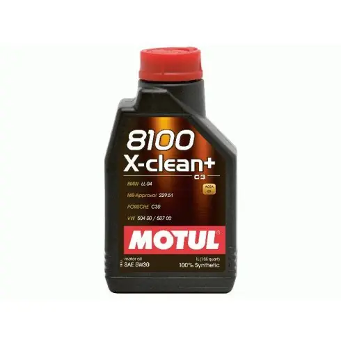 Gyors szállítás MOTUL 8100 X-clean + 5W30 1L C3 BMW Mercedes VW motorolaj