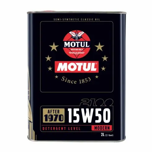 Utolsó esély MOTUL Classic Oil 2100 15W50 2L motorolaj