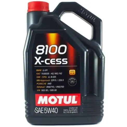Korlátozott ajánlat MOTUL 8100 X-cess 5W40 5L motorolaj