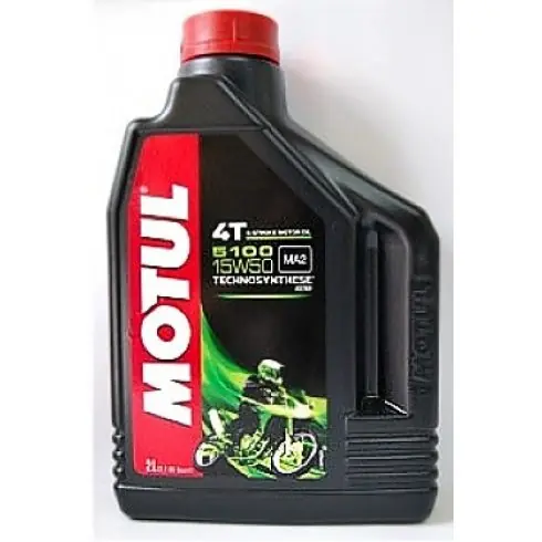 Gyors kiszállítás MOTUL 5100 4T 15W-50 2L motorkerékpár motorolaj