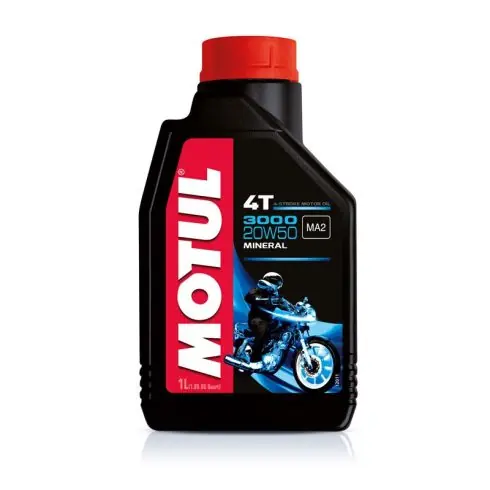 Ne maradj le MOTUL 3000 4T 20W-50 1L motorkerékpár motorolaj