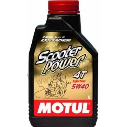Utolsó esély MOTUL Scooter Power 4T MA 5W-40 1L motorkerékpár motorolaj