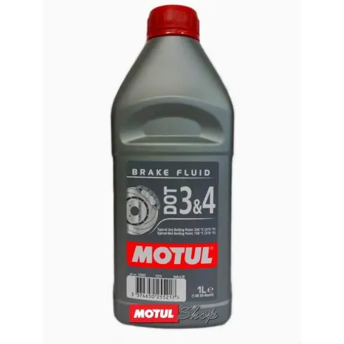 MOTUL DOT 3 & DOT 4 Brake Fluid 1L motorkerékpár fékolaj Árengedmény