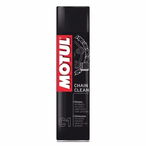 MOTUL C1 Chain Clean 0,4L motorkerékpár lánctisztító spray Szuper akció