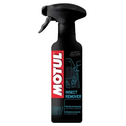 Különleges ajánlat MOTUL E7 Insect Remover 0,4 Liter szélvédő tisztítószer