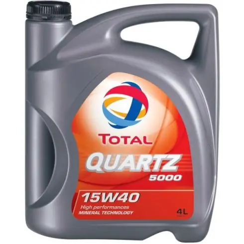 Újdonság Total Quartz 5000 15W40 4L motorolaj