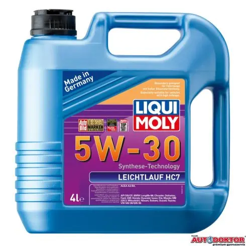 Exkluzív ajánlat Liqui Moly Leichtlauf HC7 5W-30 4L motorolaj LM8461
