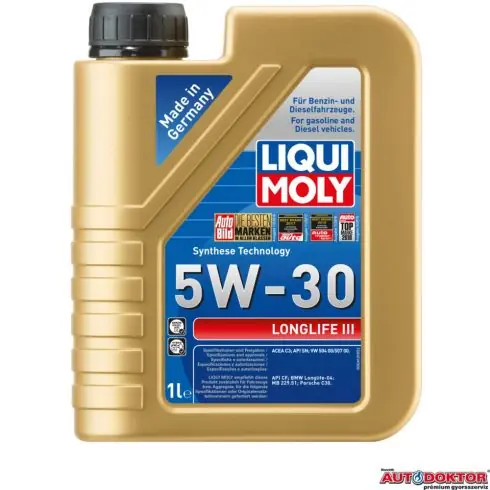 Nézd meg most Liqui Moly Longlife III 5W-30 1L motorolaj LM20820