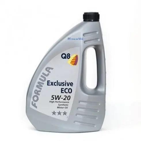 Expressz szállítás Q8 Formula Exclusive Eco 5W-20 4L motorolaj