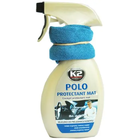 Árcsökkenés K2 POLO PROTECTANT K412 250 ml műszerfalápoló spray