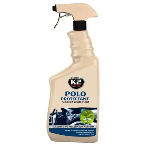 K2 POLO PROTECTANT K417ZH 770ml műszerfalápoló spray zöldtea illat Expressz kézbesítés