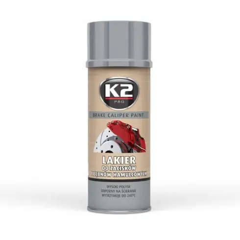 K2 BRAKE CALIPER paint L346SR 400ml ezüst féknyereg festék Expressz szállítás