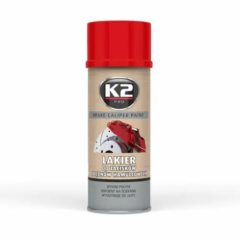 K2 BRAKE CALIPER paint L346CE 400ml piros féknyereg festék Szezonális akció