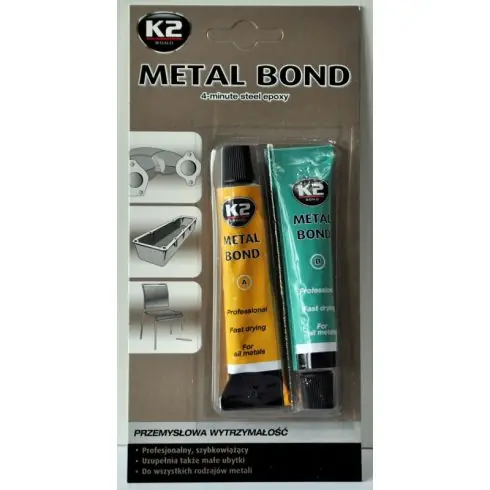 Akció K2 METAL BOND B116 57g fém epoxy ragasztó