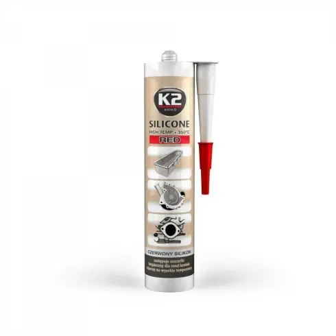 Csak ma K2 SILICONE B230 304ml piros szilikon