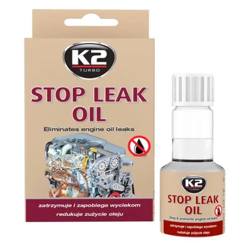 Azonnali szállítás K2 STOP LEAK OIL T377 50ml olajszivárgás gátló