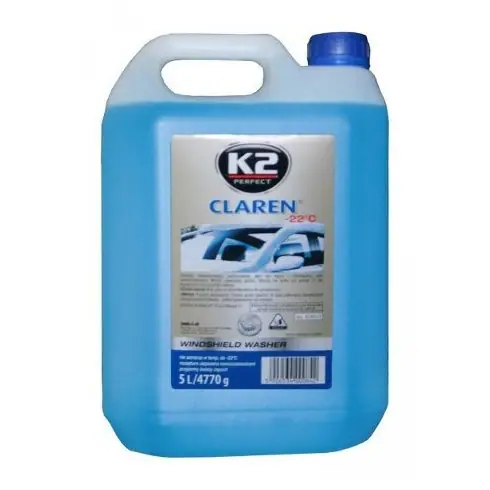 Utolsó esély K2 CLAREN -22°C K625 5L fagyálló szélvédőmosó