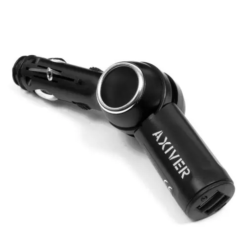 Azonnal elérhető TKN szivargyújtós USB töltő kettő USB csatlakozóval LAD000076