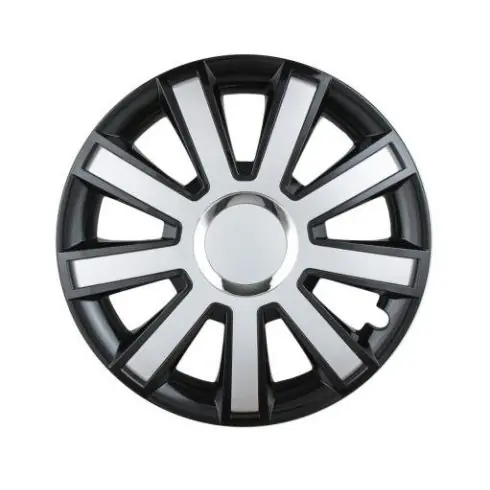 Vásárlói kedvenc Cliff dísztárcsa készlet KOLPAK SAMOCHODOWY FLASH CZARNO-SREBRNY 15" KOLPAKCZSR15