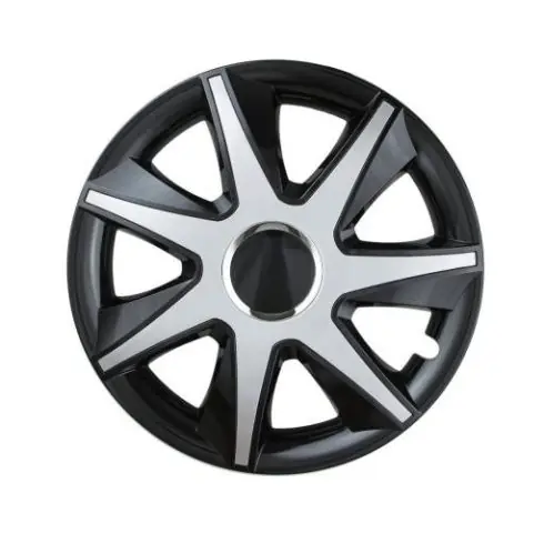 Szezonális akció Cliff dísztárcsa készlet KOLPAK SAMOCHODOWY RUN CZARNO-SREBRNY 15" KOLPAKRUNCZSR15