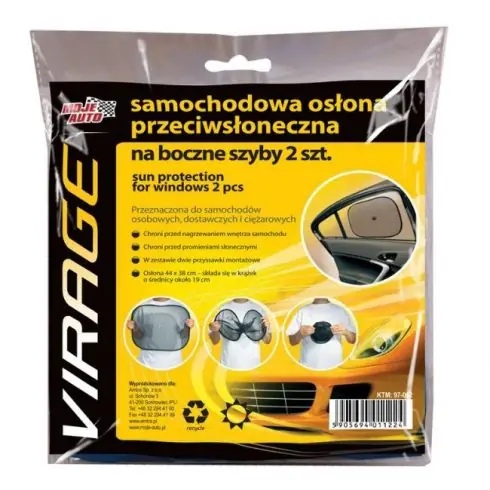 Virage oldalsó napellenző 2 db AMT97012 Biztonságos fizetés