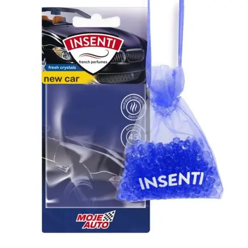 Moje Auto 20 g Insenti friss kristályok új autó illatosító 15002 Alacsony ár