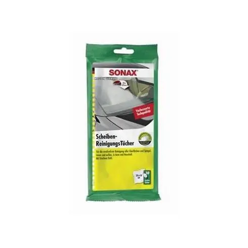 Sonax Glass Cleaning Wipes, üvegtisztító kendő, 10 db 415000 Exkluzív ajánlat