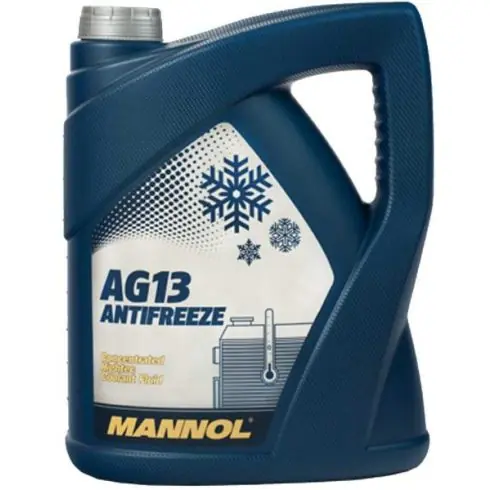 Gyors szállítás Mannol Fagyálló hűtőfolyadék AG13 Antifreeze koncentrátum zöld 5L MANNOLAG135L