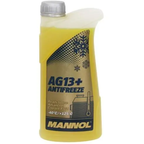 Mannol AG13+ Advanced Antifreeze fagyálló hűtőfolyadék sárga 1L MANNOLAG13+ADV1L Kihagyhatatlan ajánlat