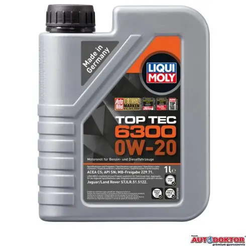 Alacsony ár Liqui Moly Top Tec 6300 LM21216 0W-20 motorolaj 1L