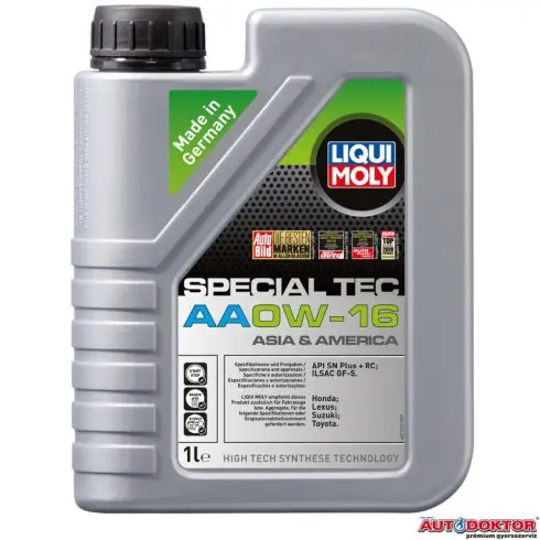 Azonnali szállítás Liqui Moly Special Tec AA LM21326 0W-16 1L motorolaj
