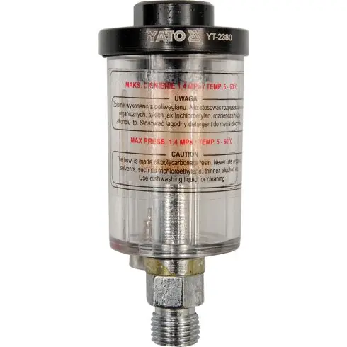 YATO 1,4 MPa -os előkészítő 1/4" YT2380 Biztonságos vásárlás