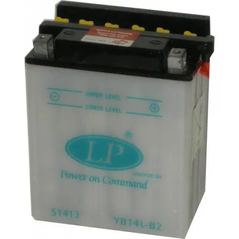 Újdonság Landport 12V 14Ah motor akkumulátor Jobb+ YB14LB2
