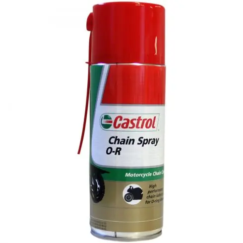 Akciós ár Castrol Chain Cleaner 400ml lánctisztító láncspray