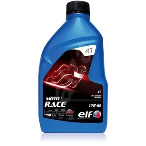 Expressz kézbesítés ELF MOTO 4T RACE 10W60 1L Motorkerékpár olaj