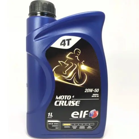 ELF MOTO 4 CRUISE 20W50 1L Motorkerékpár olaj Akció