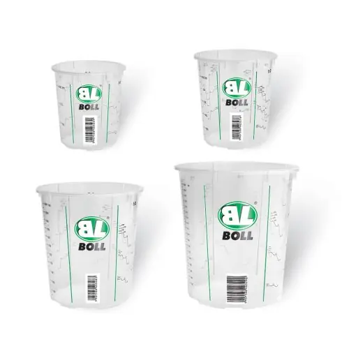 Boll műanyag keverőedény skálázott, keverési arány jelölt 650ml 0070232BOLL Expressz szállítás