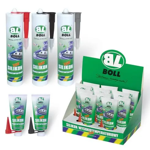 Boll hőálló szilikon tömítőpaszta fekete 80 ml 0070104BOLL Akciós ár